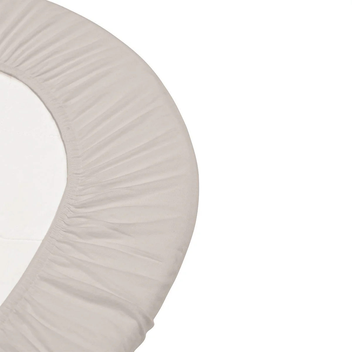 LEANDER Organic Cot Fitted Sheet, Cappuccino (2 Pack) - Image 3