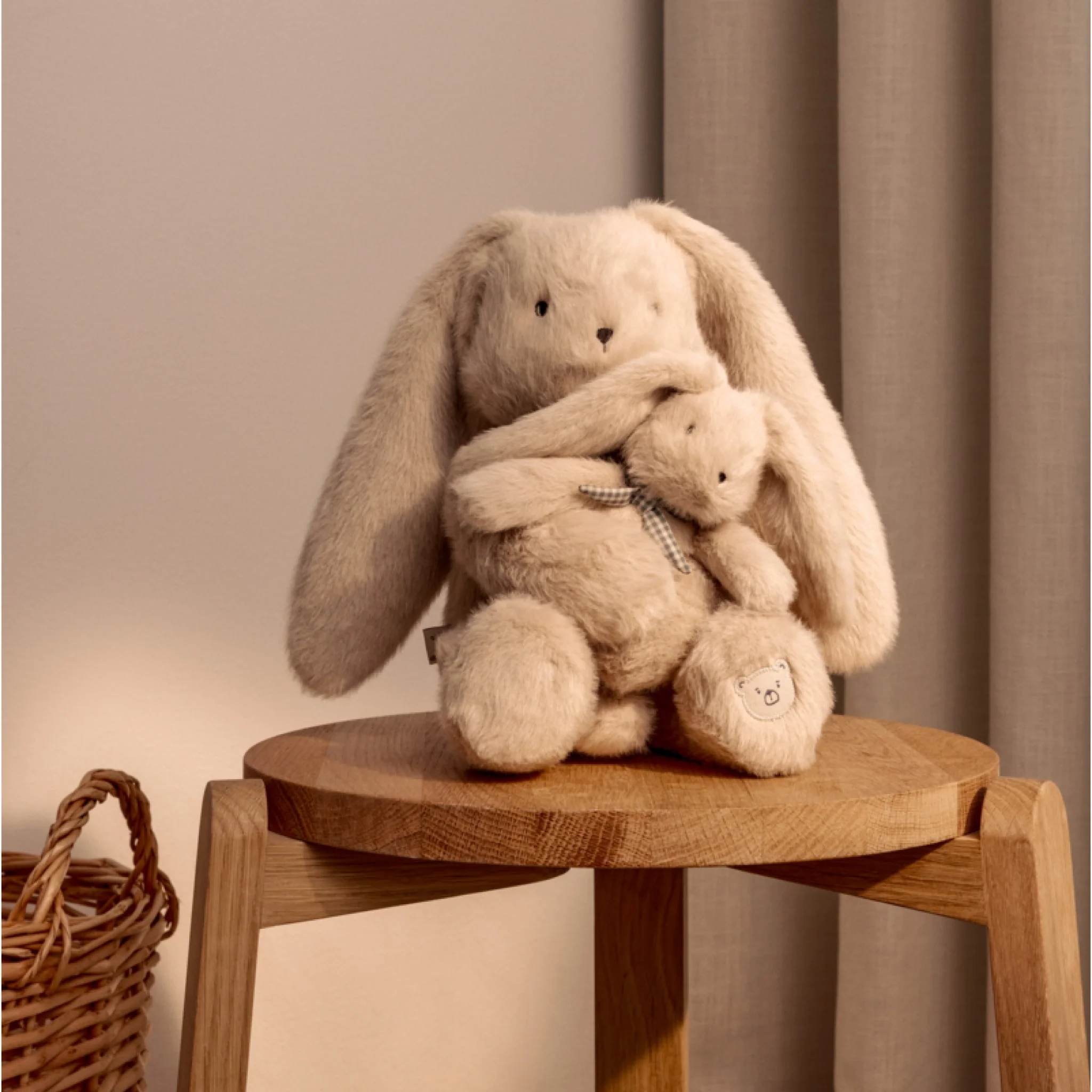 LIEWOOD Berto Mommy & Me Rabbit Teddy, Mist - Image 2