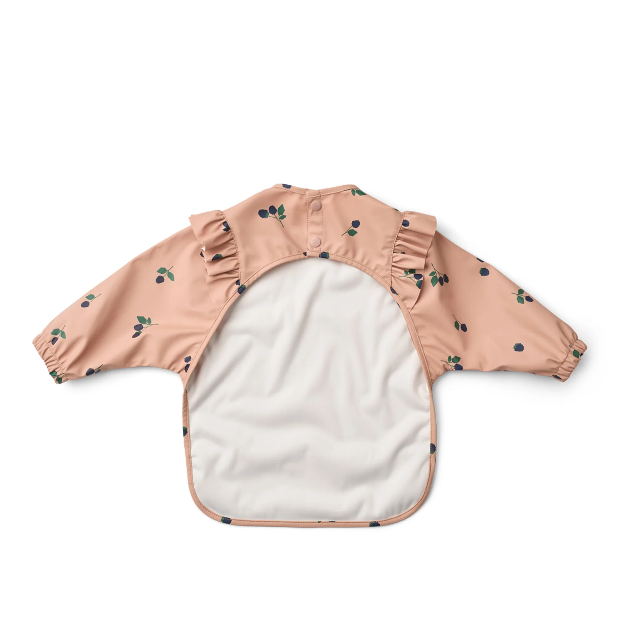 LIEWOOD Merle Ruffle Cape Bib, Berry/Pale Tuscany - Image 3