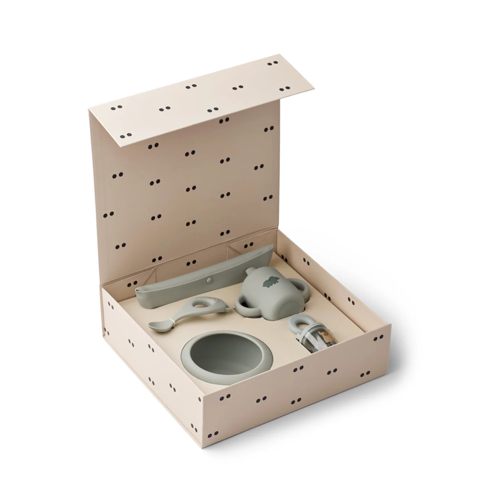 LIEWOOD Mileah Baby Mealtime Set, Dove Blue - Image 2