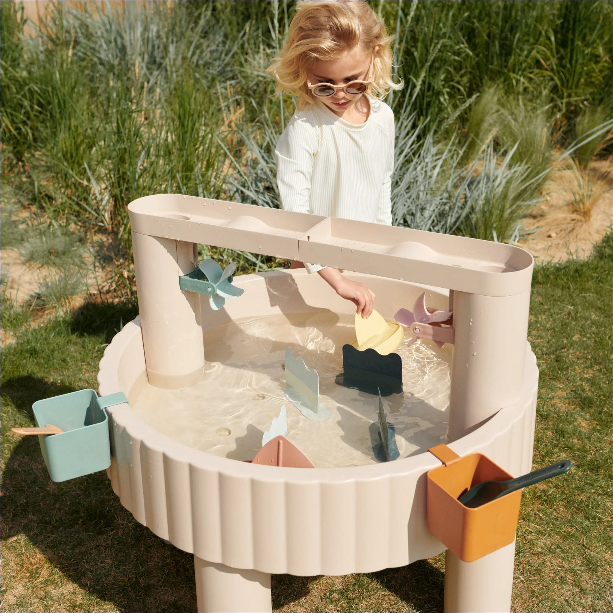 LIEWOOD Sepp Activity Table, Sandy Multi Mix - Image 3