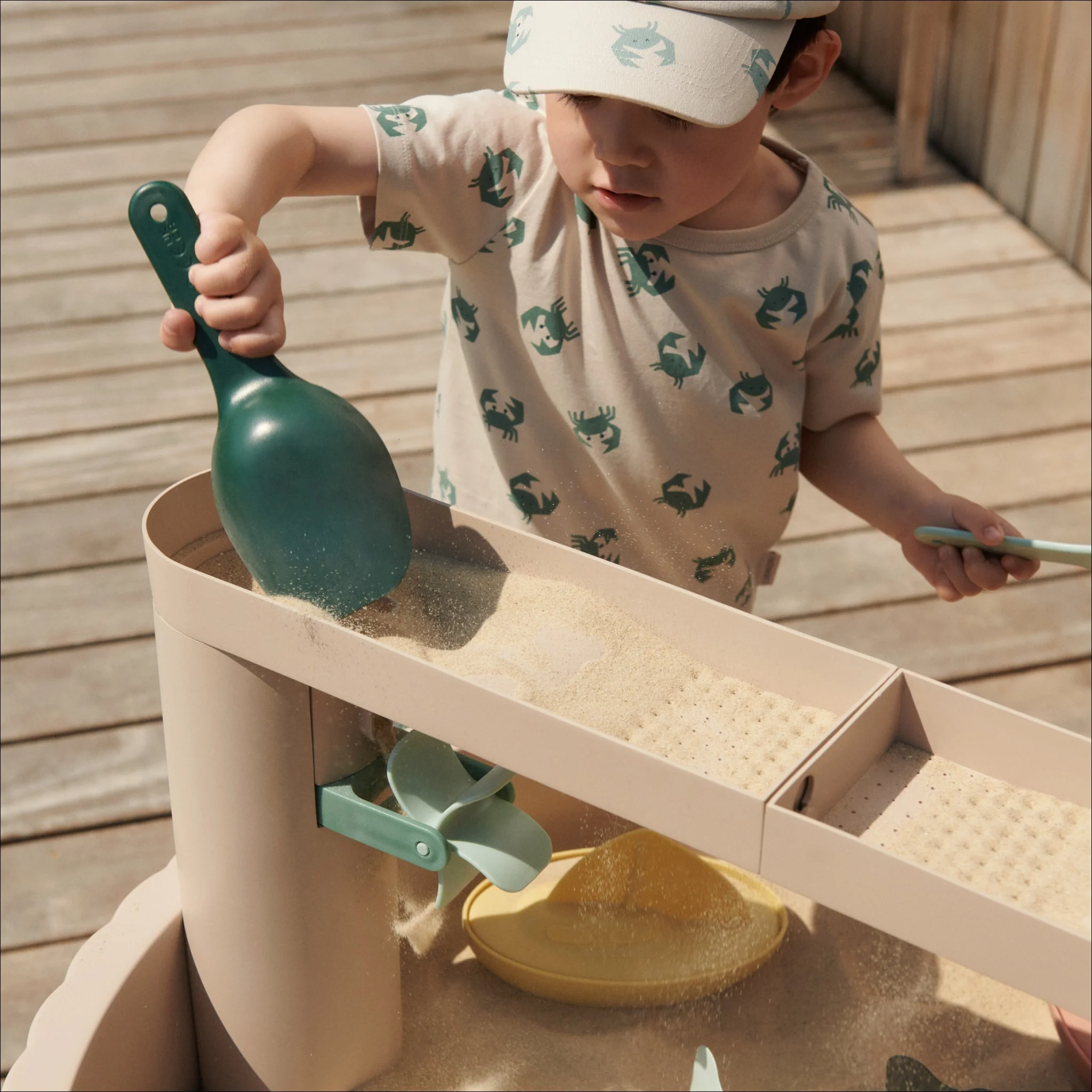 LIEWOOD Sepp Activity Table, Sandy Multi Mix - Image 8