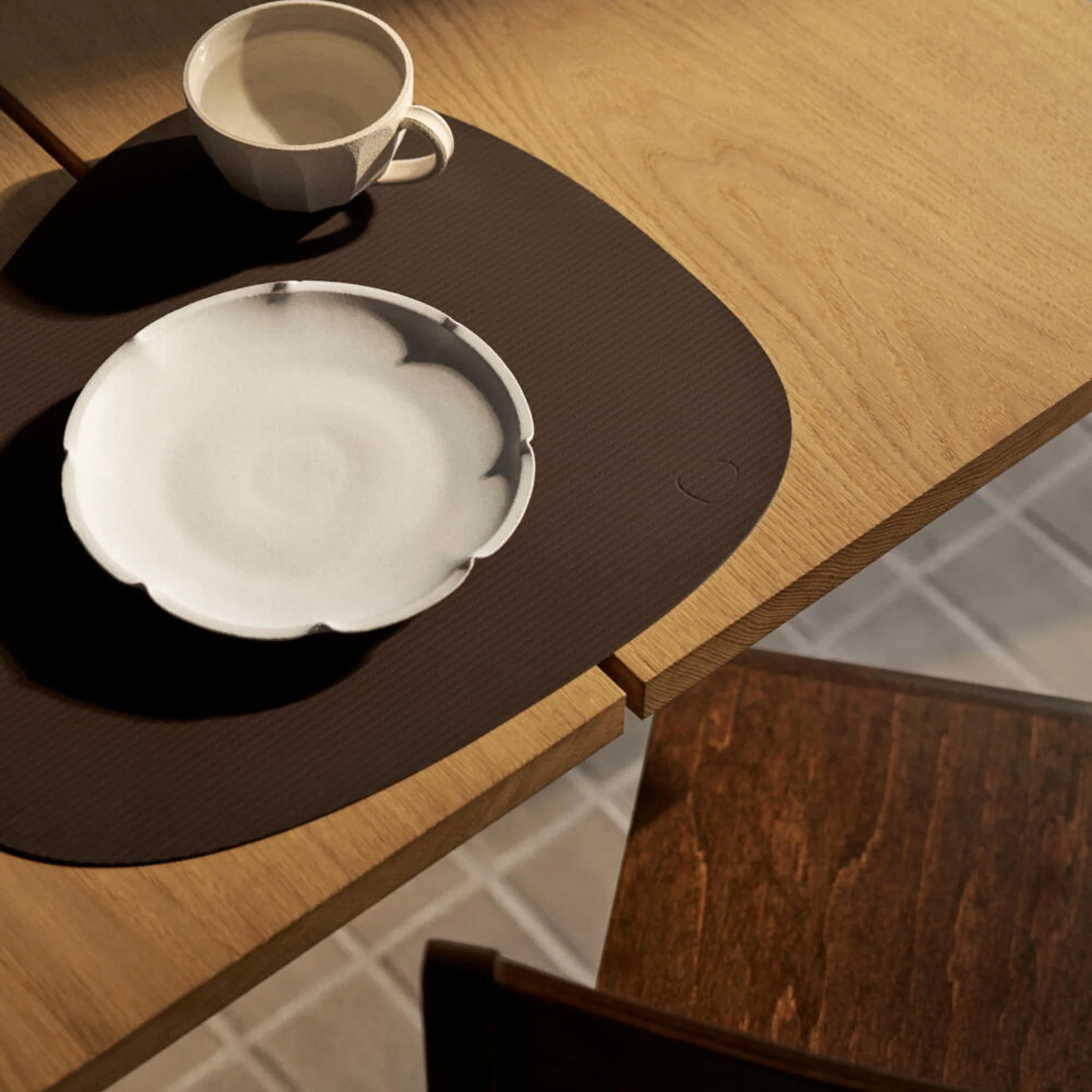 LIND DNA Curve Table Placemat L Corduroy, Hazel - Image 5