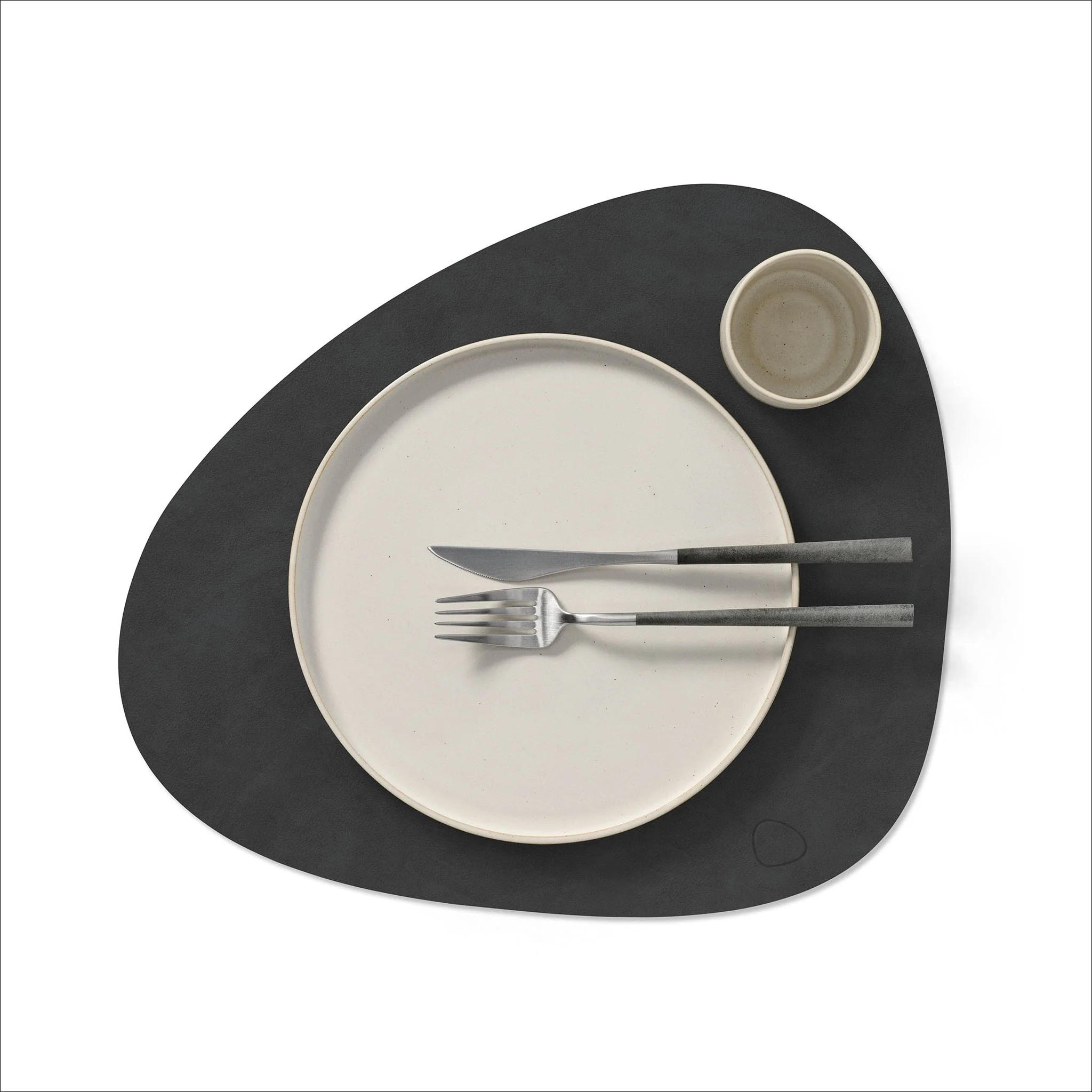 LIND DNA Nupo Curve Table Placemat L, Black - Image 4