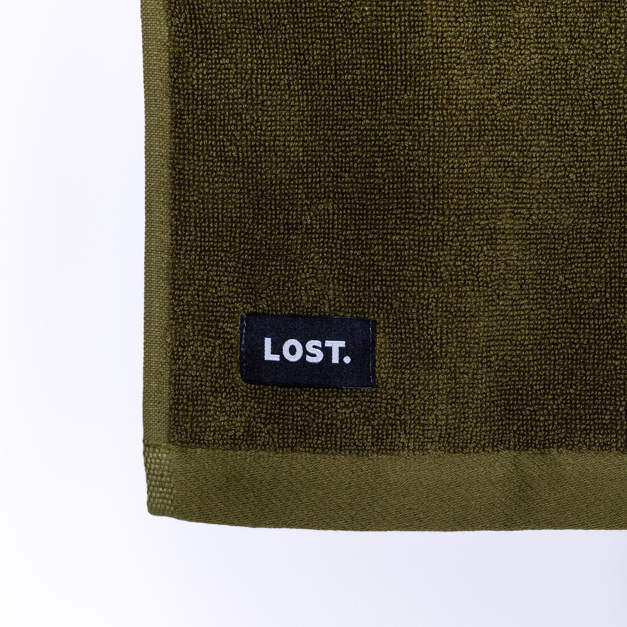LOST TOWELS Face Washer, 30x30cm, Khaki - Image 7