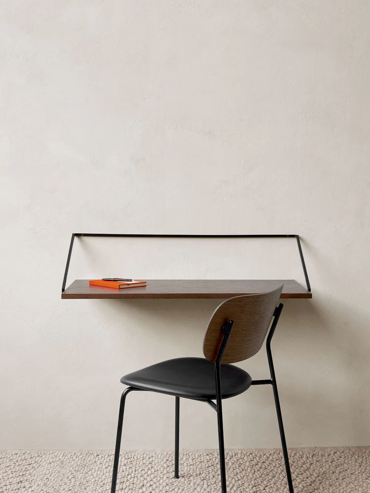 AUDO CPH Rail Desk, Black/Dark Stained Oak - Image 8