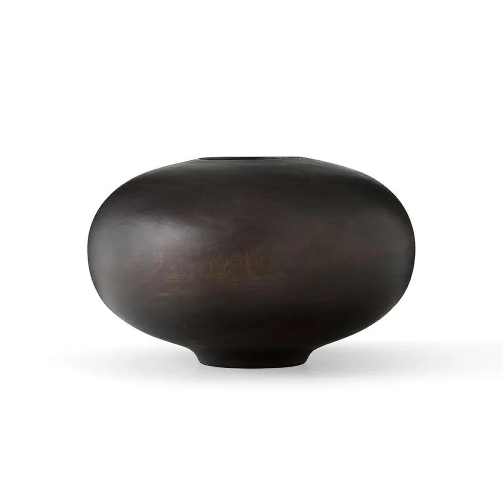 AUDO CPH Surround Vase, H17.5cm, Wood - Image 2