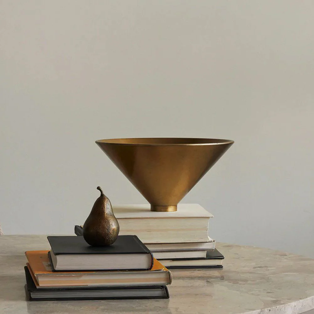 AUDO CPH Taper Bowl, Brass - Image 3
