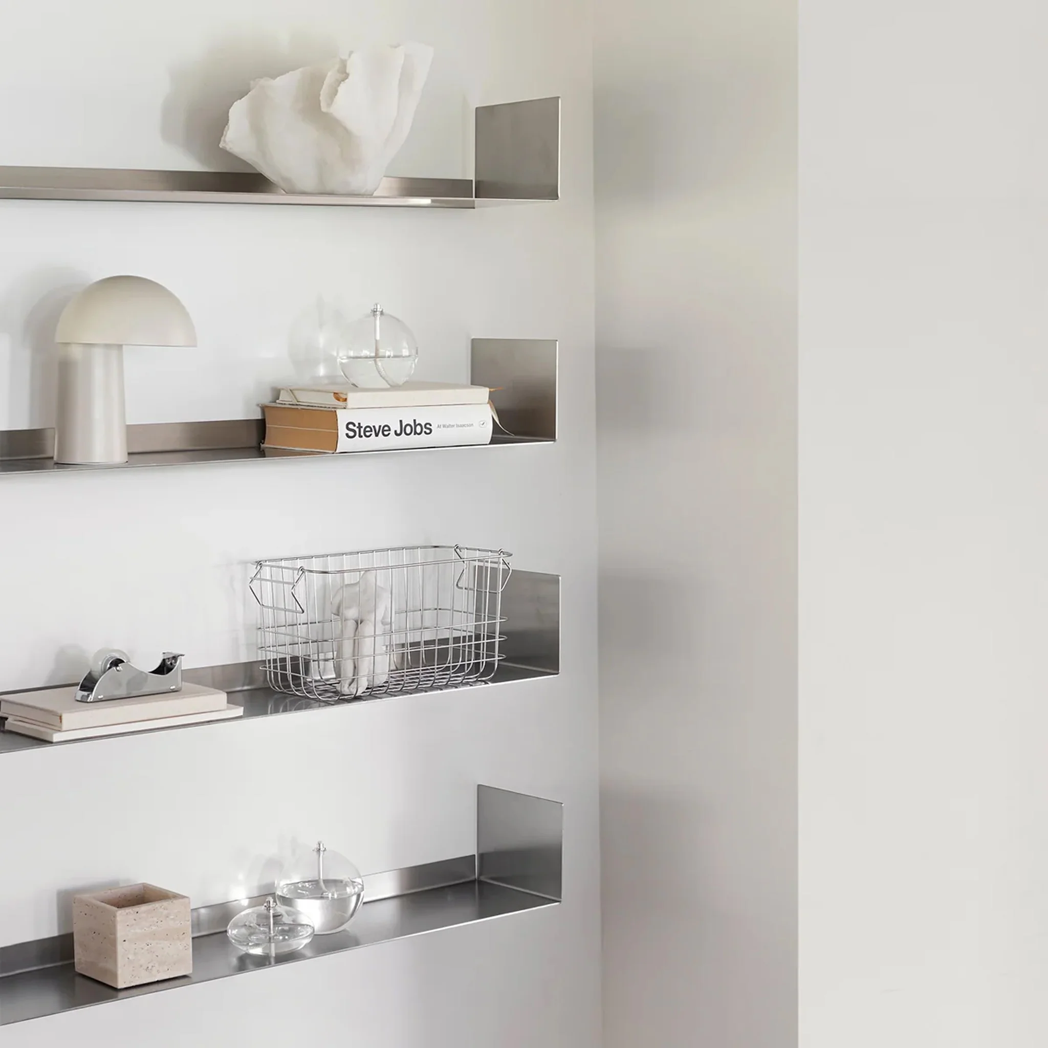 METTE DITMER FLOAT Shelf, 80.5x17cm, Steel - Image 2