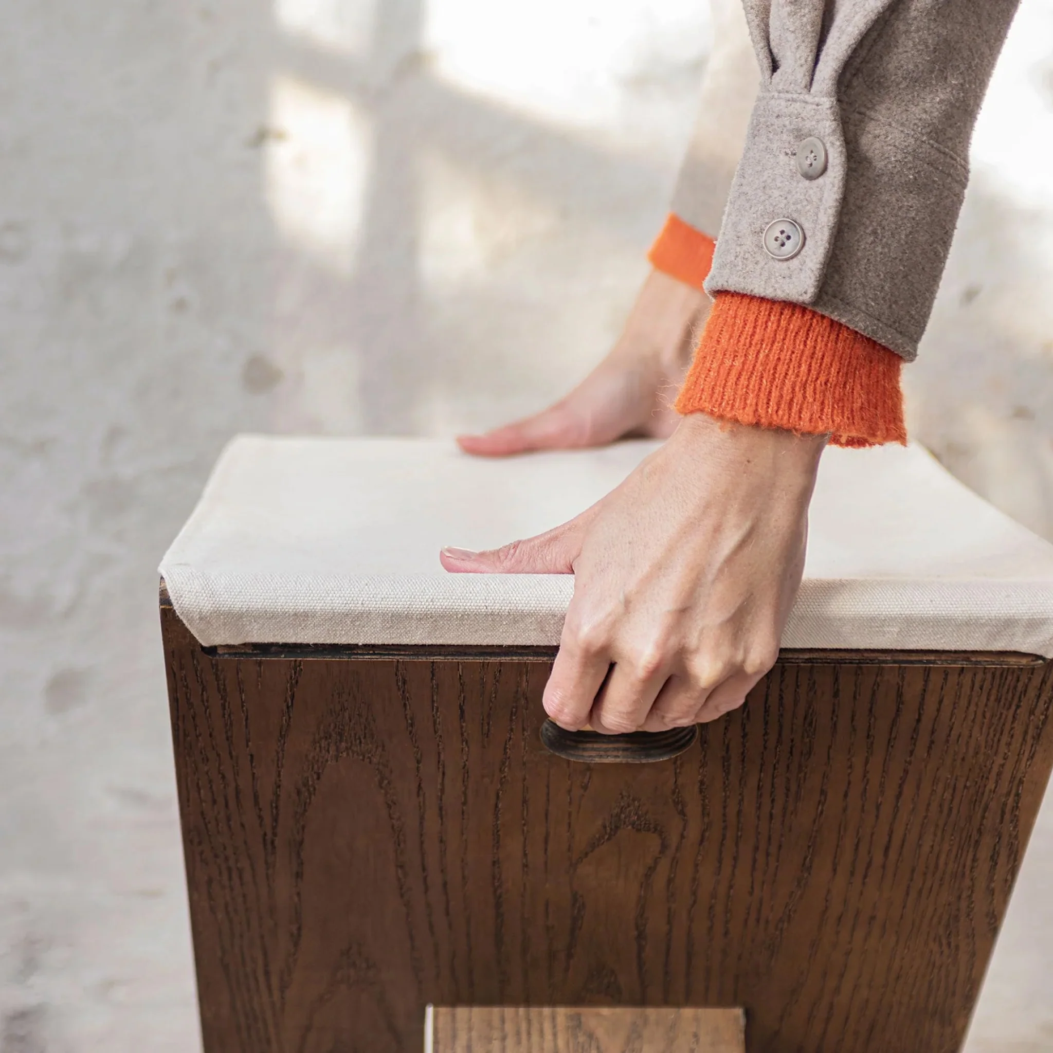 METTE DITMER Roots Folding Stool, Dark Oiled - Image 9