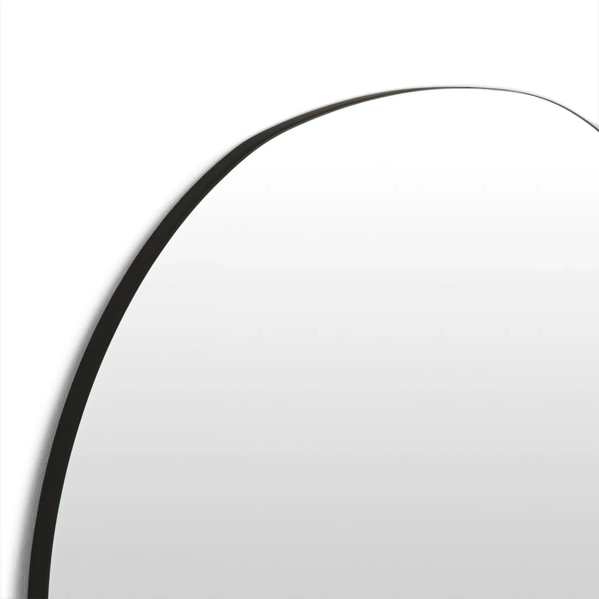 MIDDLE OF NOWHERE Miller Pool Mirror, 60x65cm, Black - Image 3
