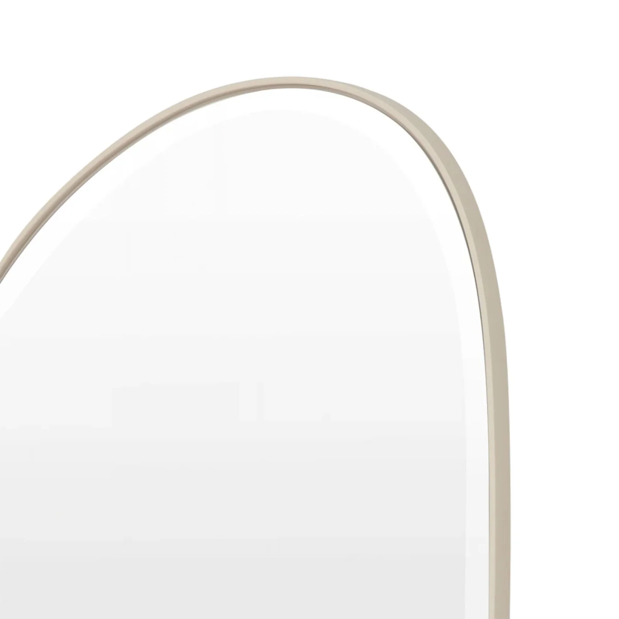 MIDDLE OF NOWHERE Pebble Mirror, Sand, 55x70cm - Image 2