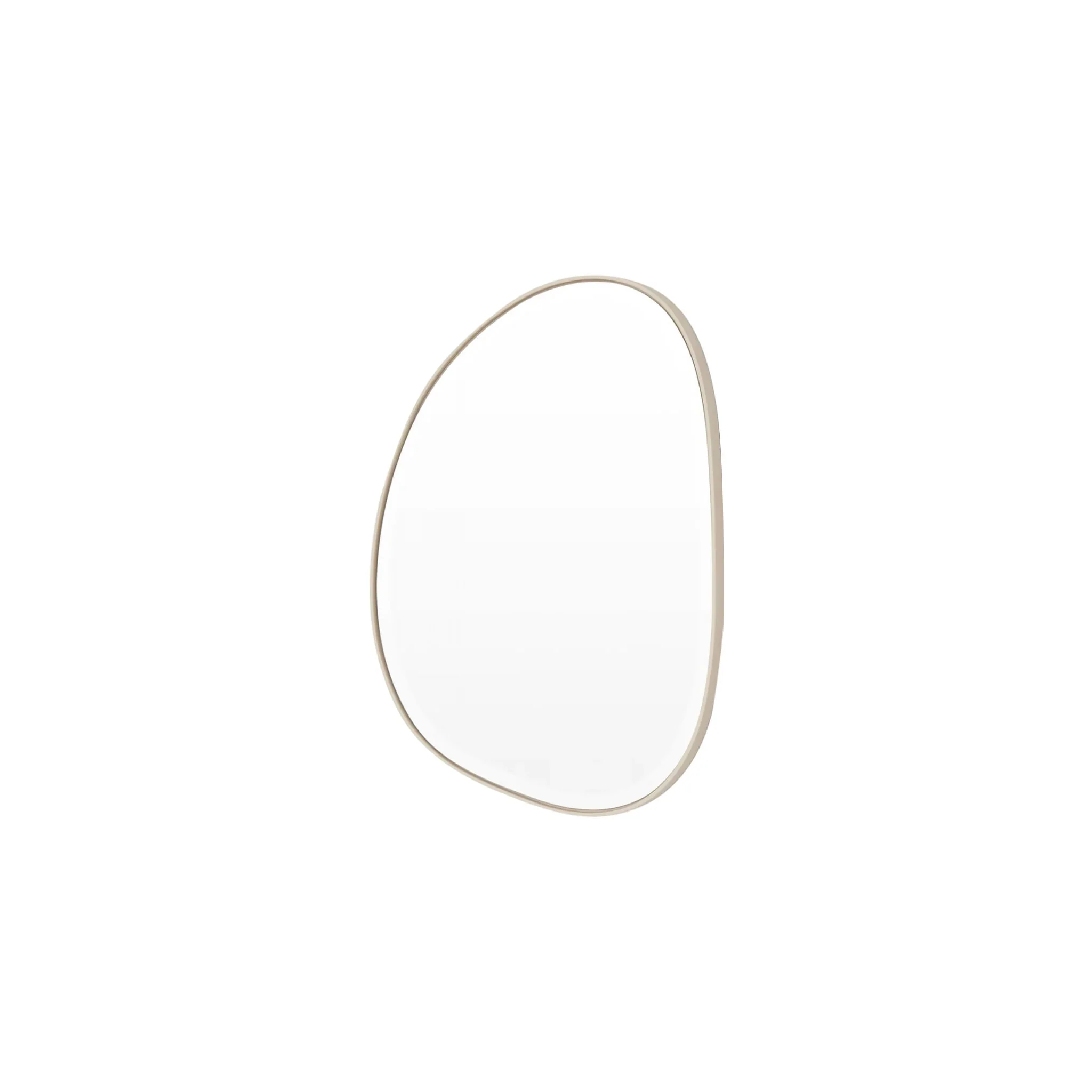 MIDDLE OF NOWHERE Pebble Mirror, Sand, 55x70cm - Image 3