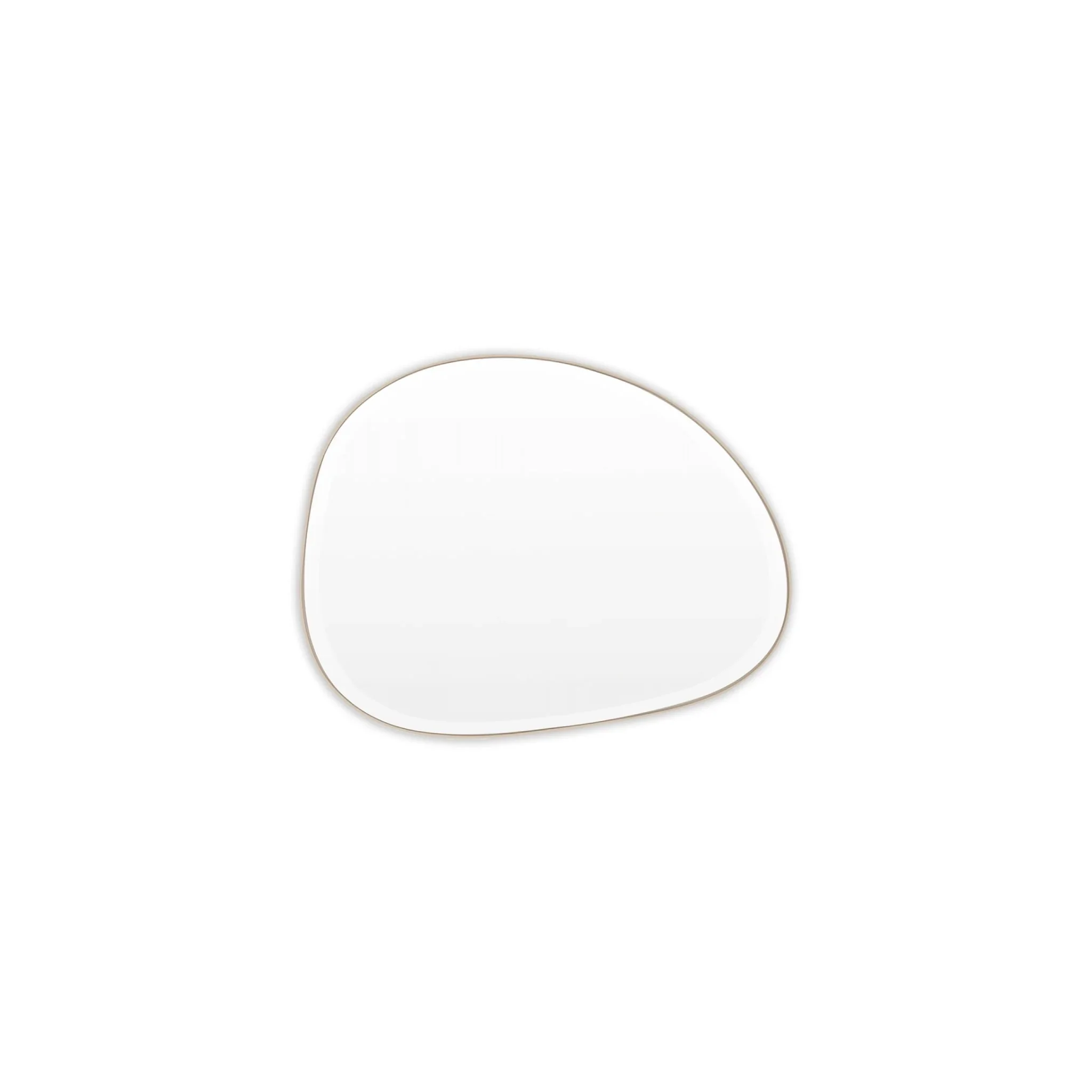MIDDLE OF NOWHERE Pebble Mirror, Sand, 55x70cm - Image 4