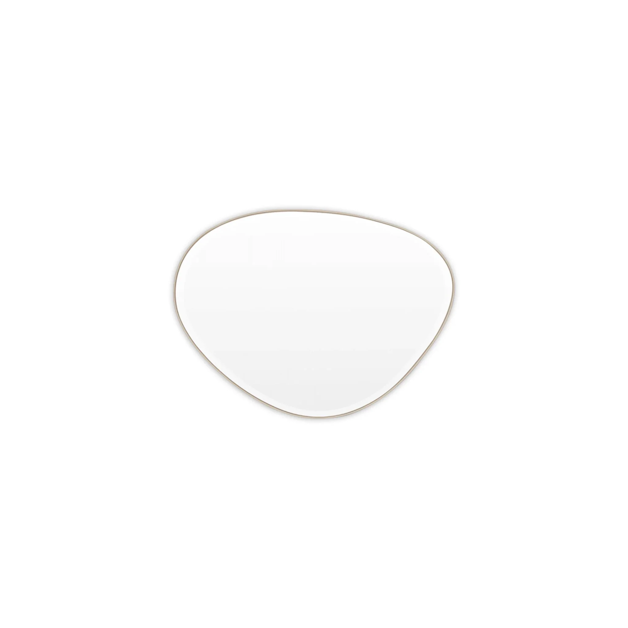 MIDDLE OF NOWHERE Pebble Mirror, Sand, 70x90cm - Image 4