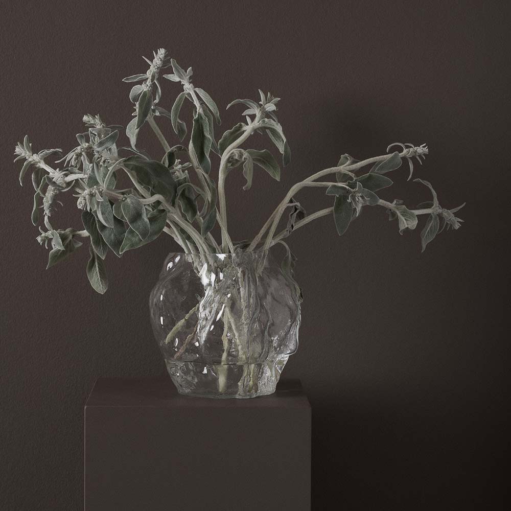 NEW WORKS Blaehr Vase Large, Clear Glass - Image 3