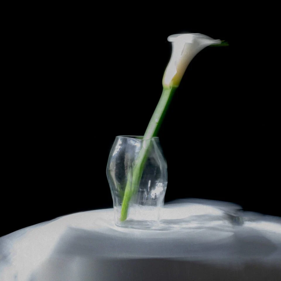 NEW WORKS Blaehr Vase Small, Clear Glass - Image 3