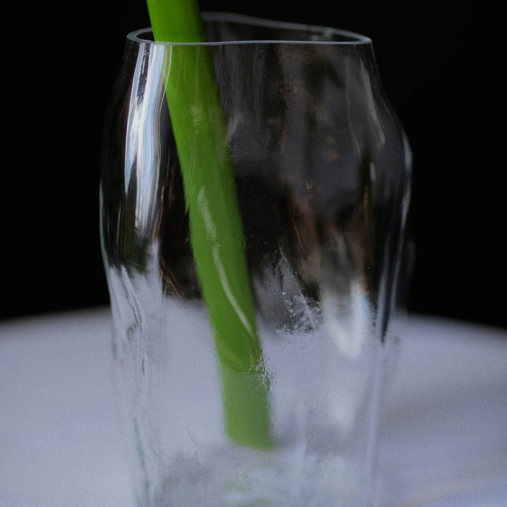 NEW WORKS Blaehr Vase Small, Clear Glass - Image 4