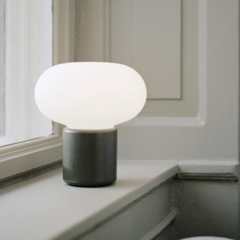 NEW WORKS Karl-Johan Portable Lamp, Forest Green - Image 6