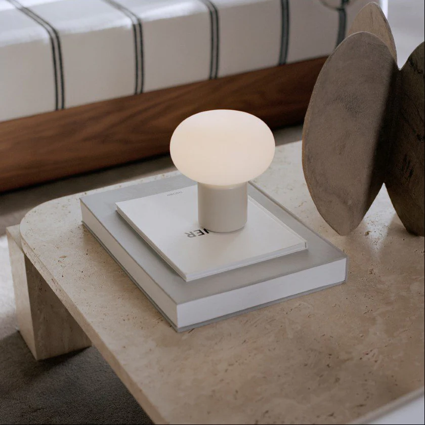NEW WORKS Karl-Johan Portable Lamp, Light Grey - Image 3