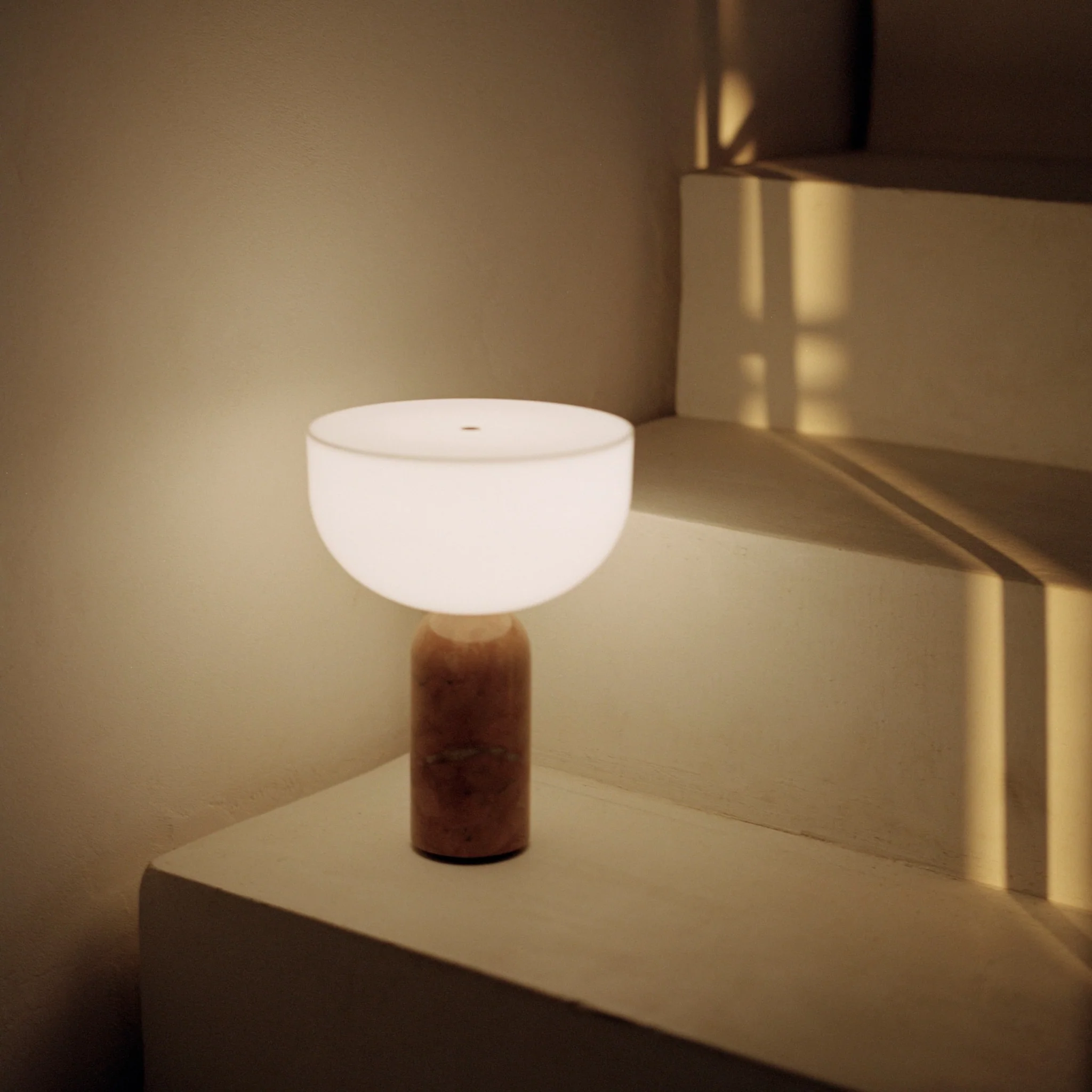 NEW WORKS Kizu Portable Table Lamp, Breccia Pernice - Image 6