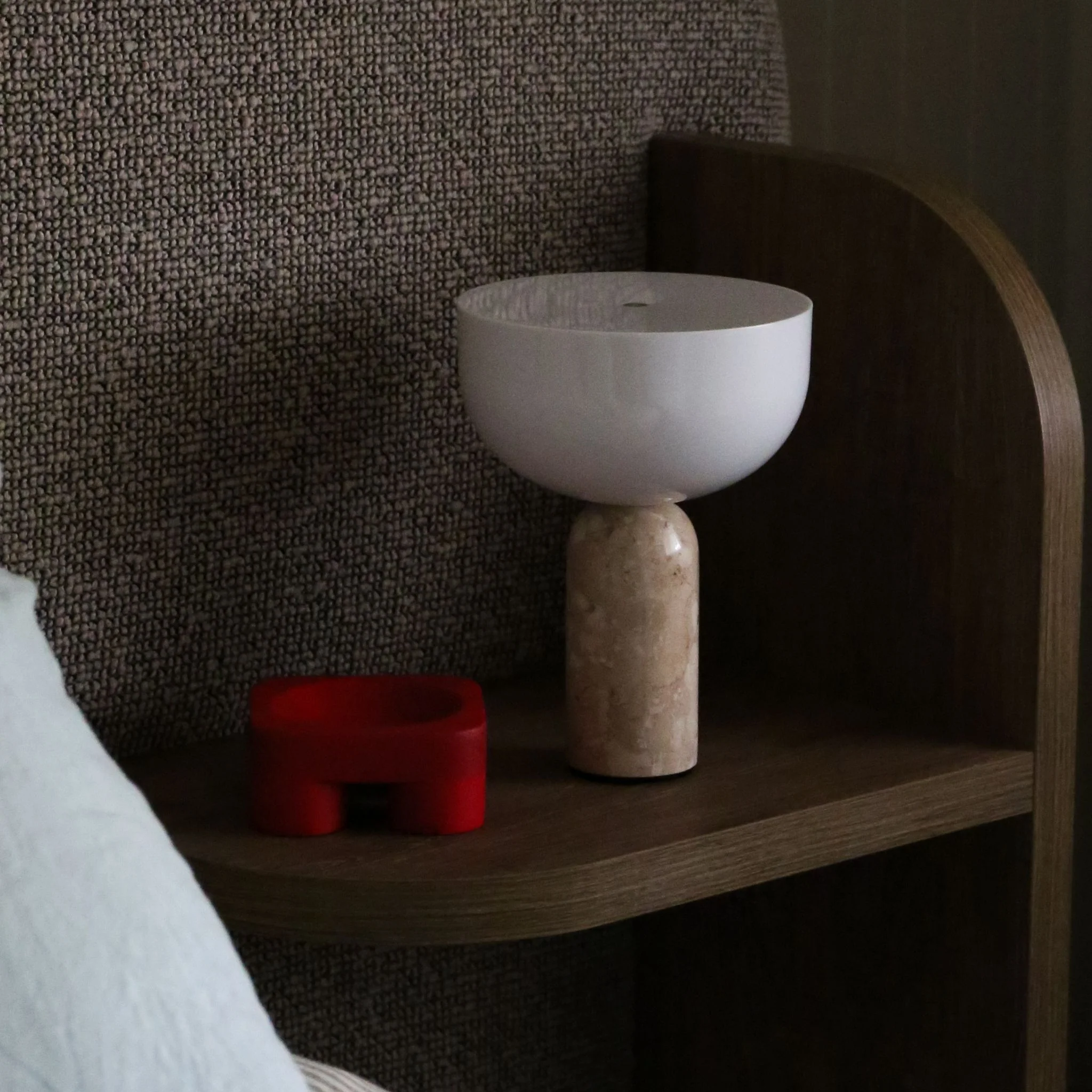 NEW WORKS Kizu Portable Table Lamp, Kunis Breccia - Image 2
