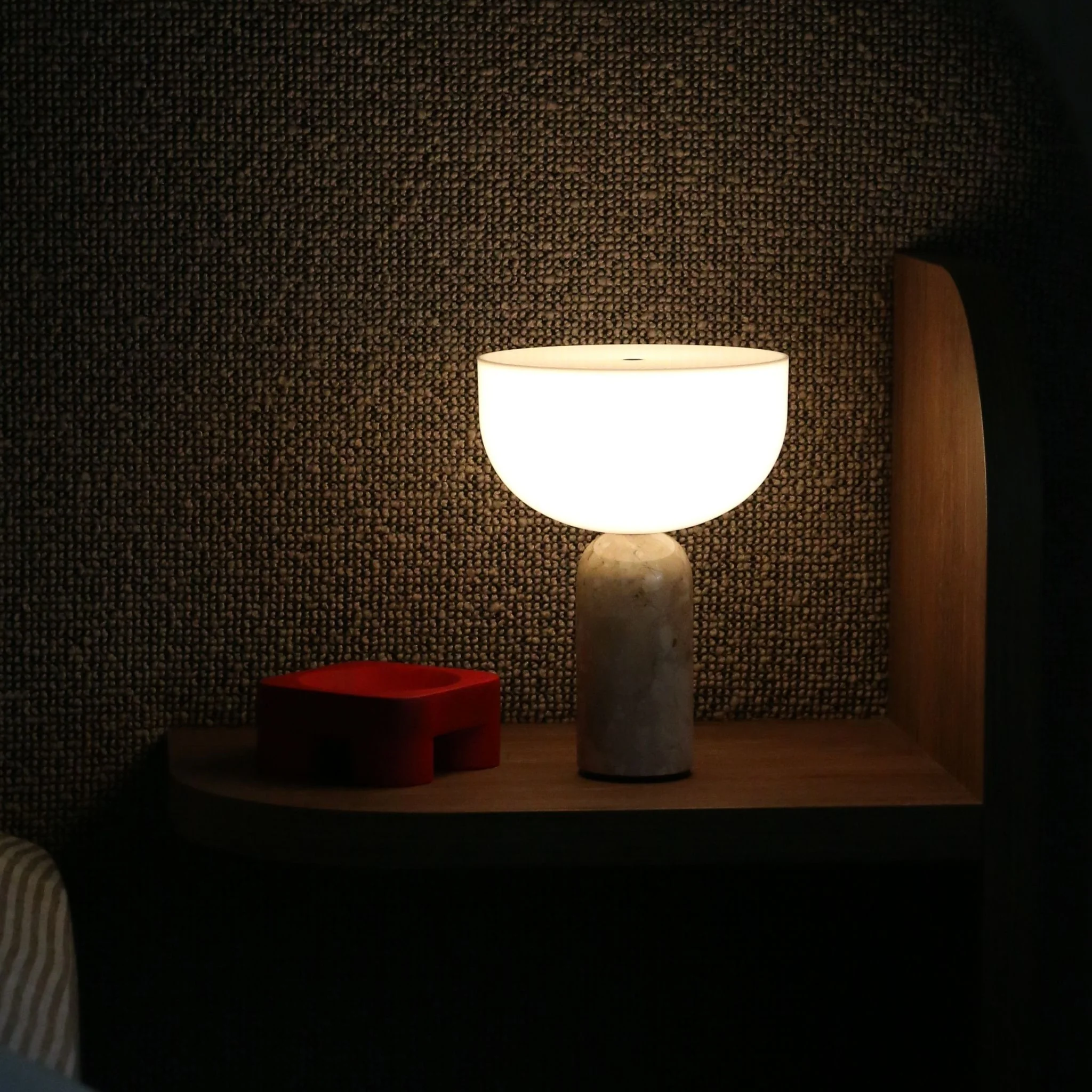 NEW WORKS Kizu Portable Table Lamp, Kunis Breccia - Image 4