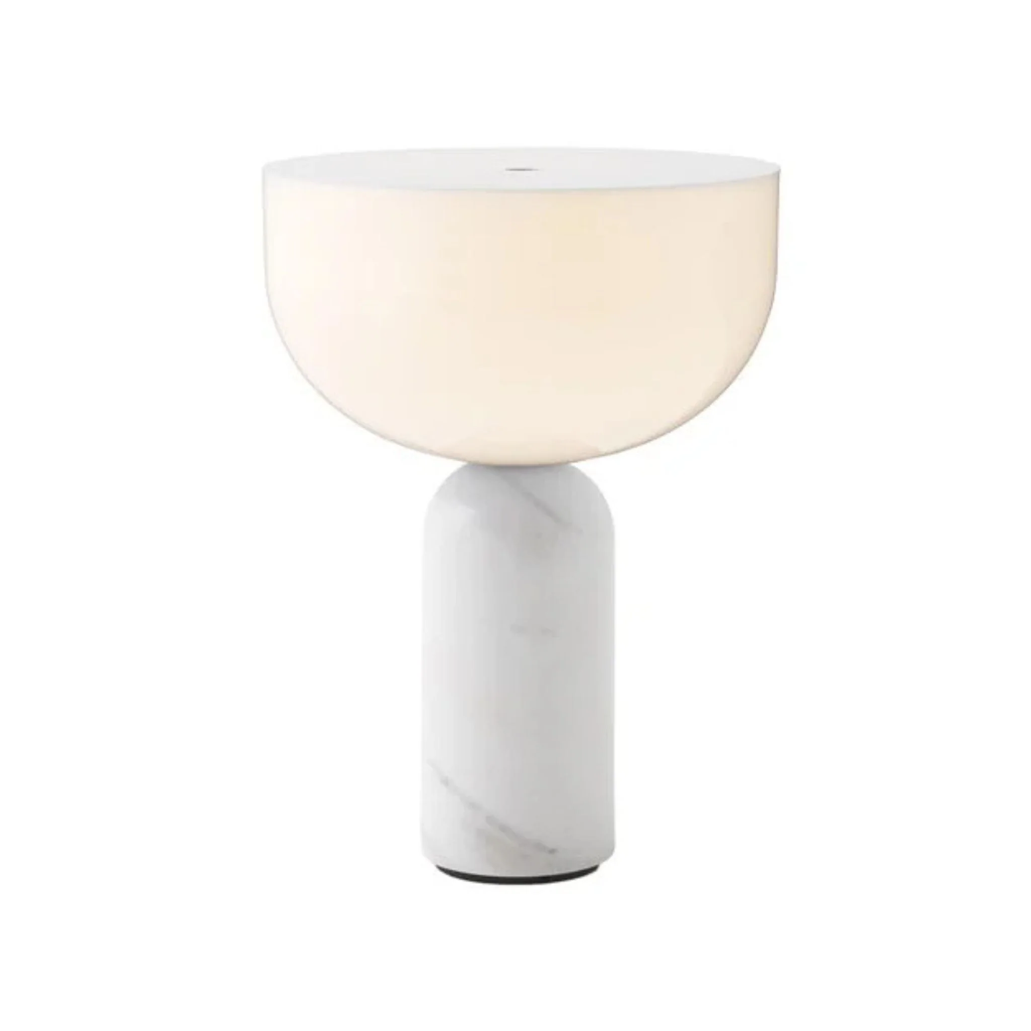 NEW WORKS Kizu Portable Table Lamp, White Marble - Image 4