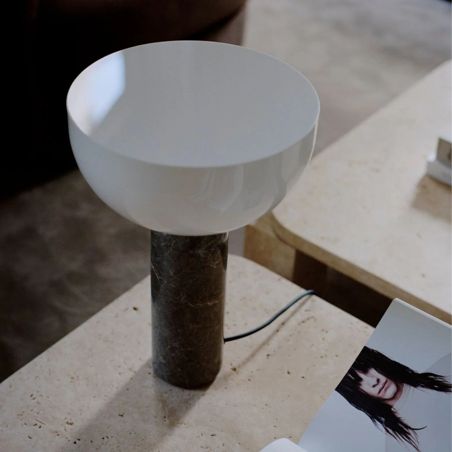 NEW WORKS Kizu Table Lamp, Gris du Marais, Small - Image 4