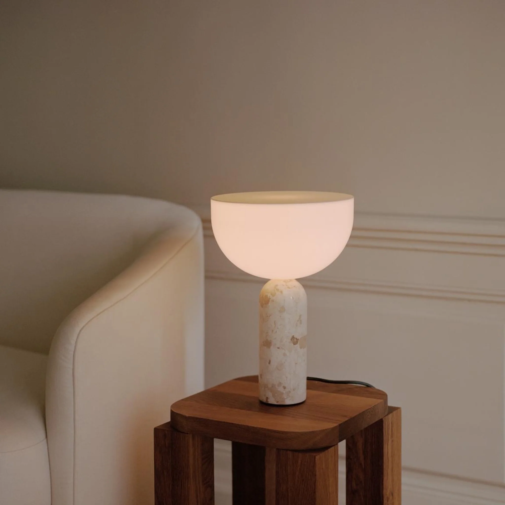 NEW WORKS Kizu Table Lamp, Kunis Breccia, Small - Image 5