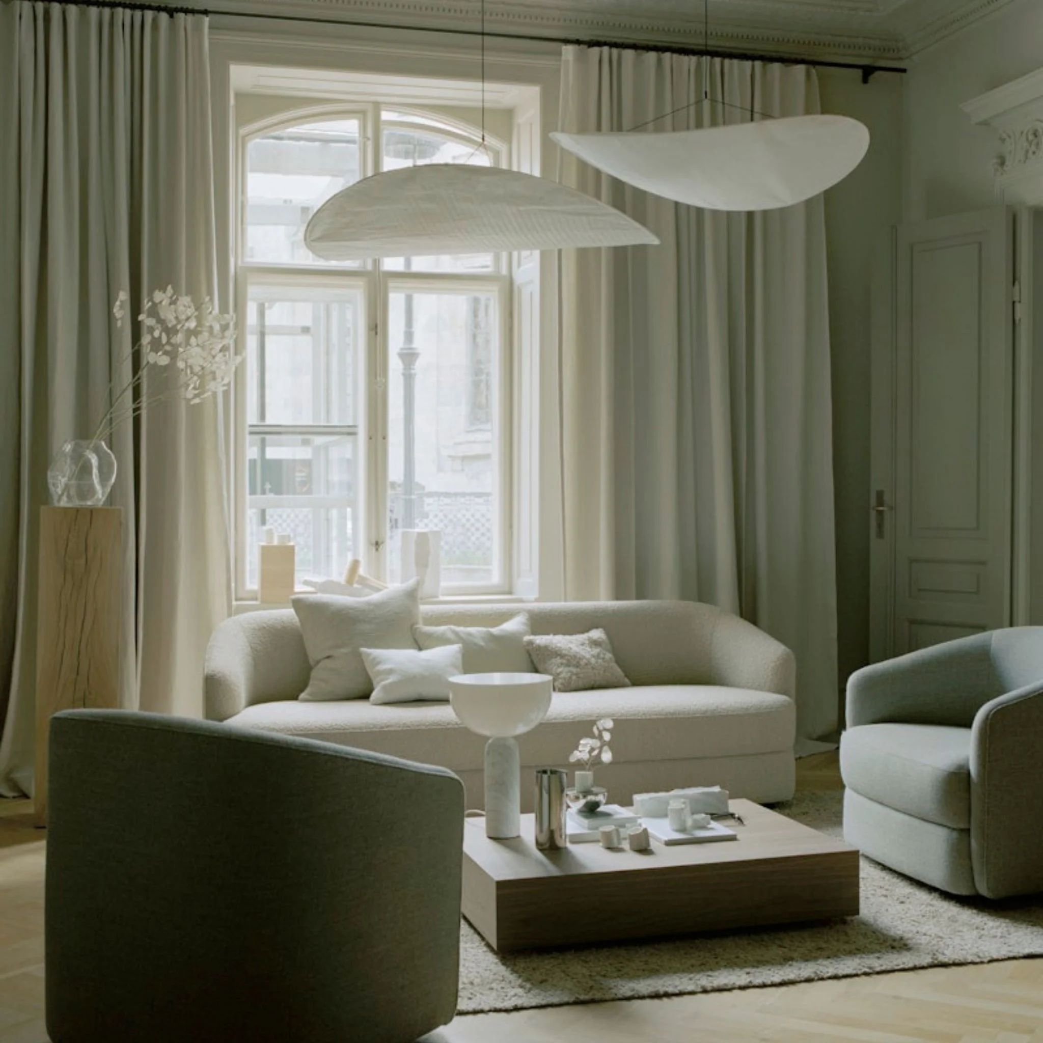 NEW WORKS Tense Pendant Lamp, Medium (Ø90cm) - Image 8