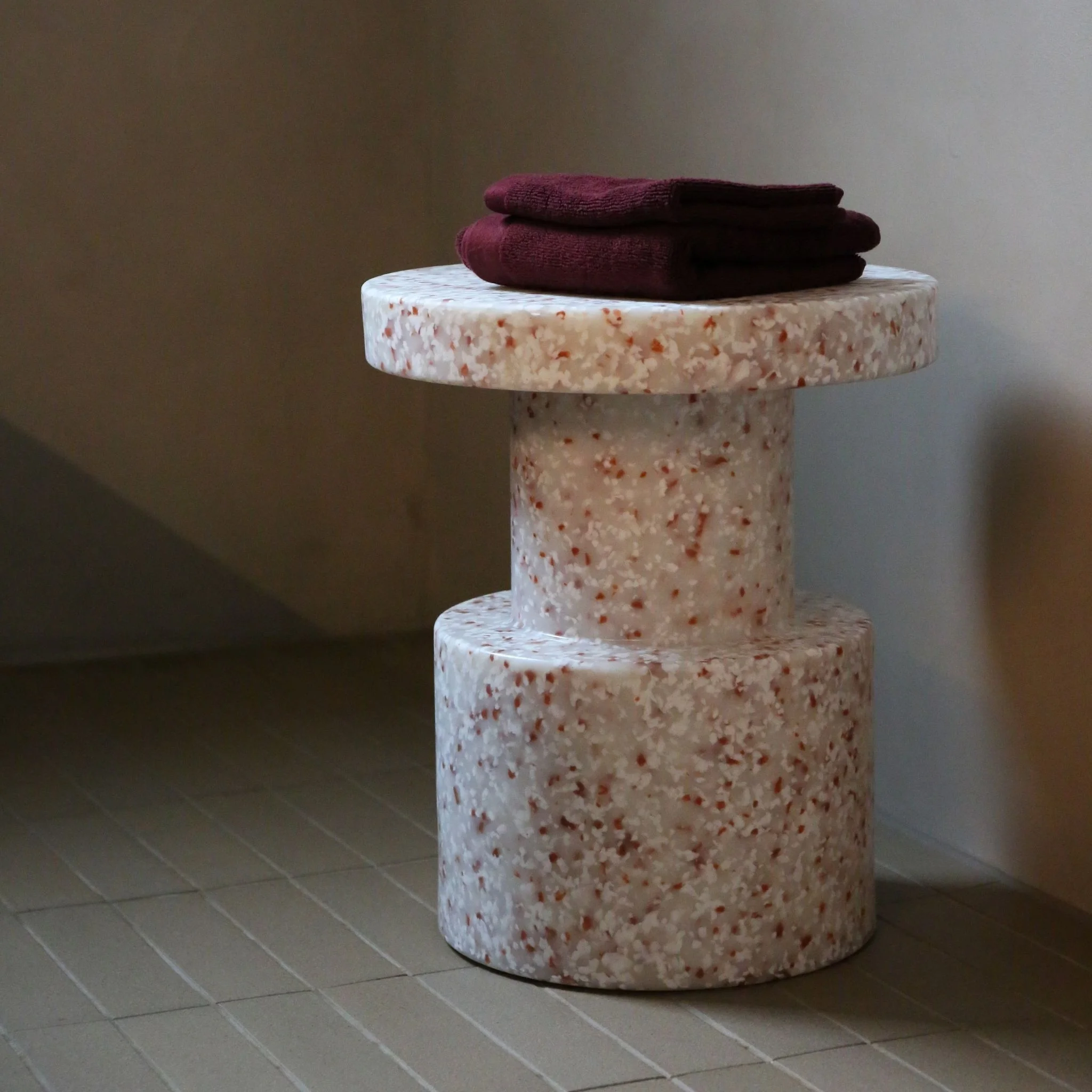 NORMANN COPENHAGEN Bit Stool / Side Table, White - Image 2