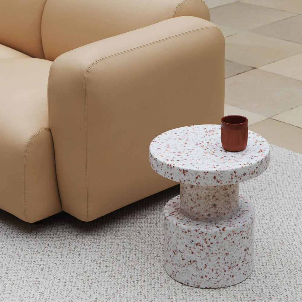 NORMANN COPENHAGEN Bit Stool / Side Table, White - Image 4