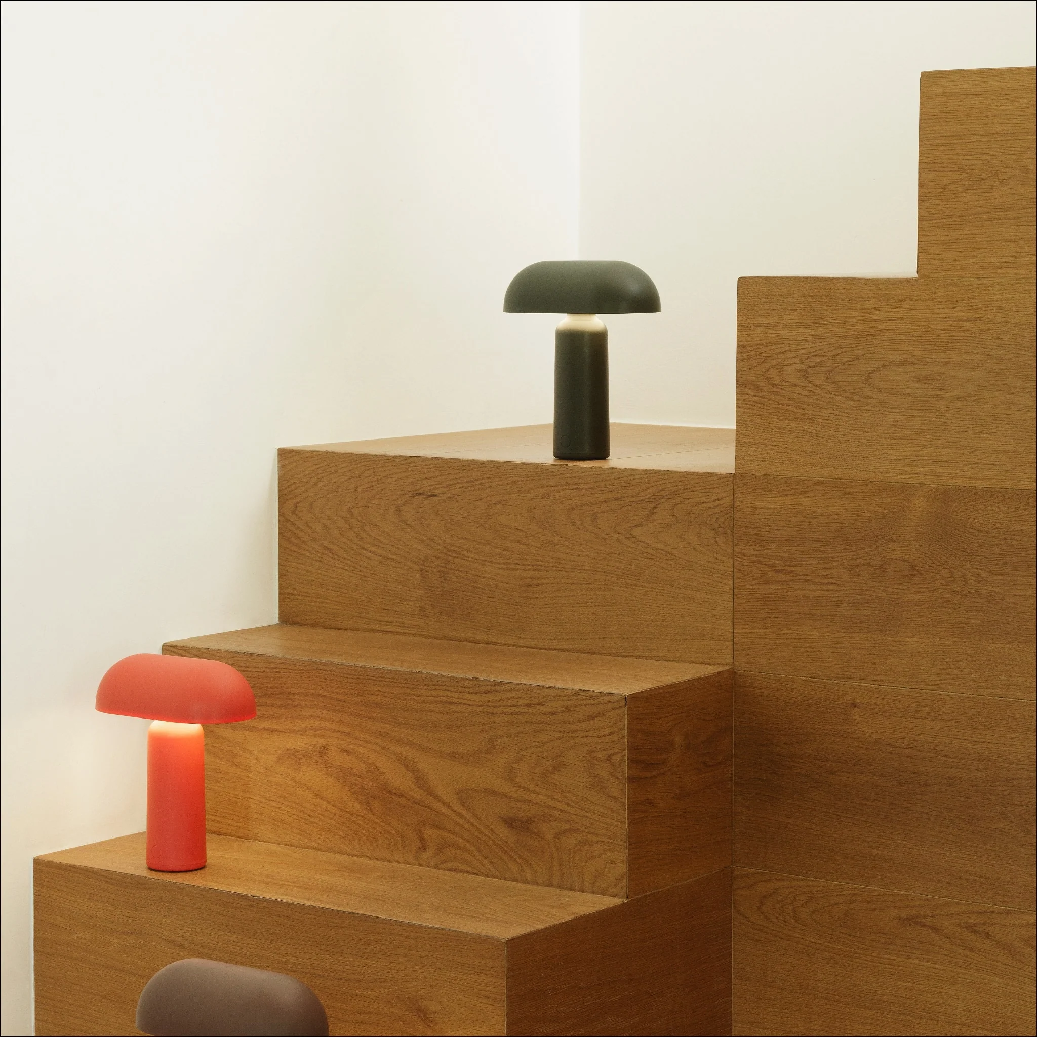 NORMANN COPENHAGEN Porta Portable Table Lamp, Dark Green - Image 7