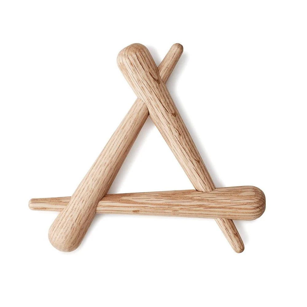 NORMANN COPENHAGEN Timber Trivet, Oak - Image 2