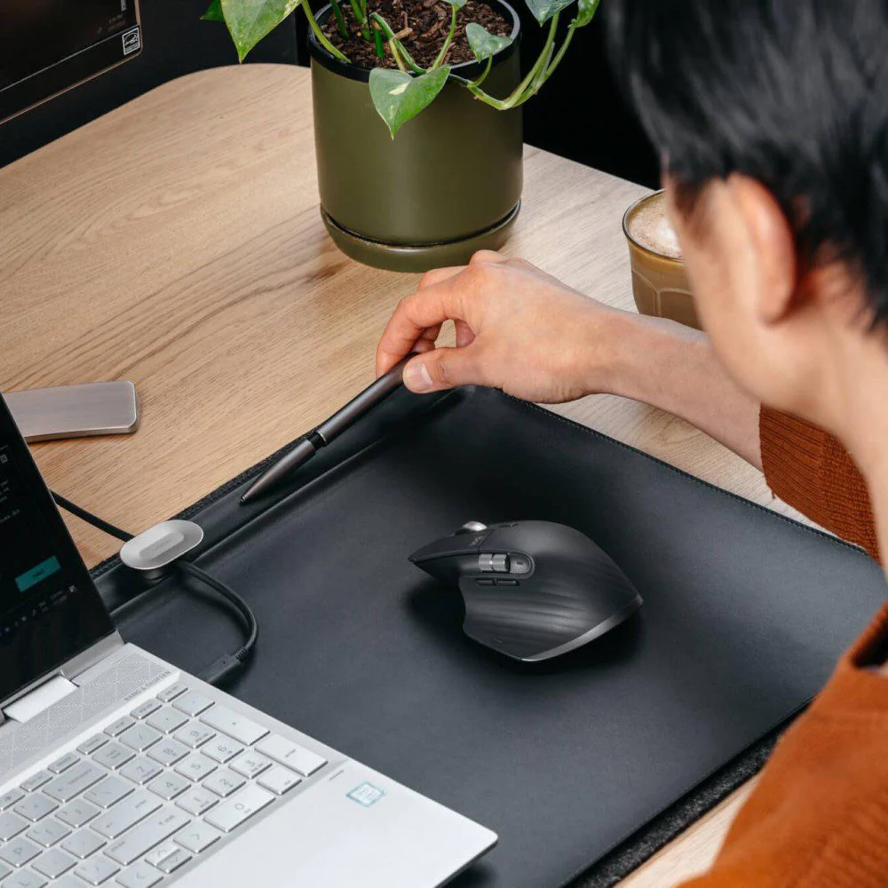 ORBITKEY Desk Mat Slim, Black - Image 7