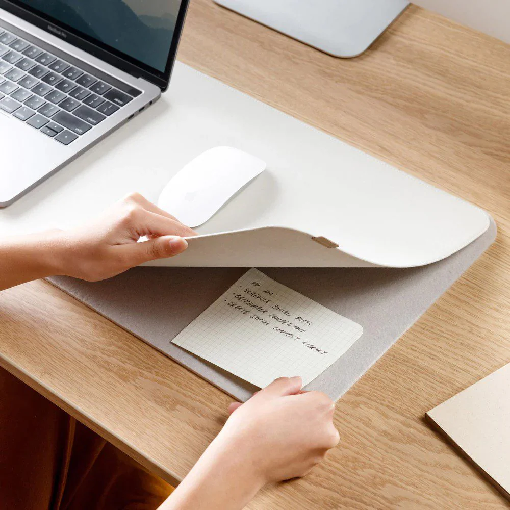 ORBITKEY Desk Mat Slim, Stone - Image 2