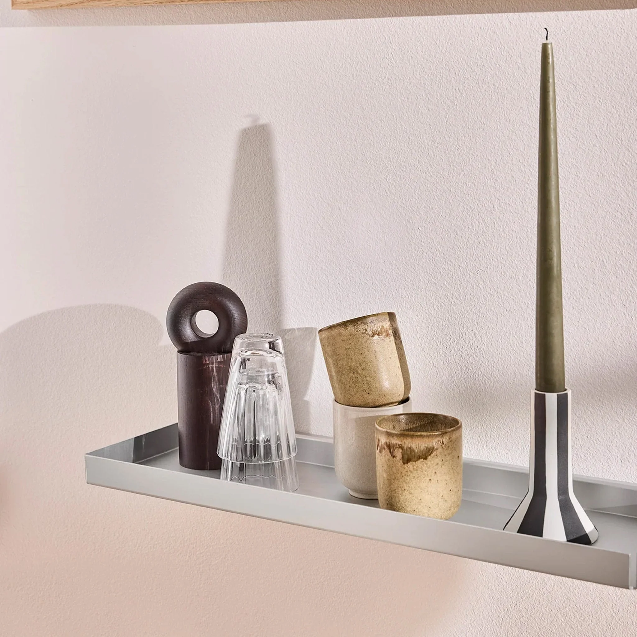 OYOY Bakku Shelf, Large, Aluminium - Image 3