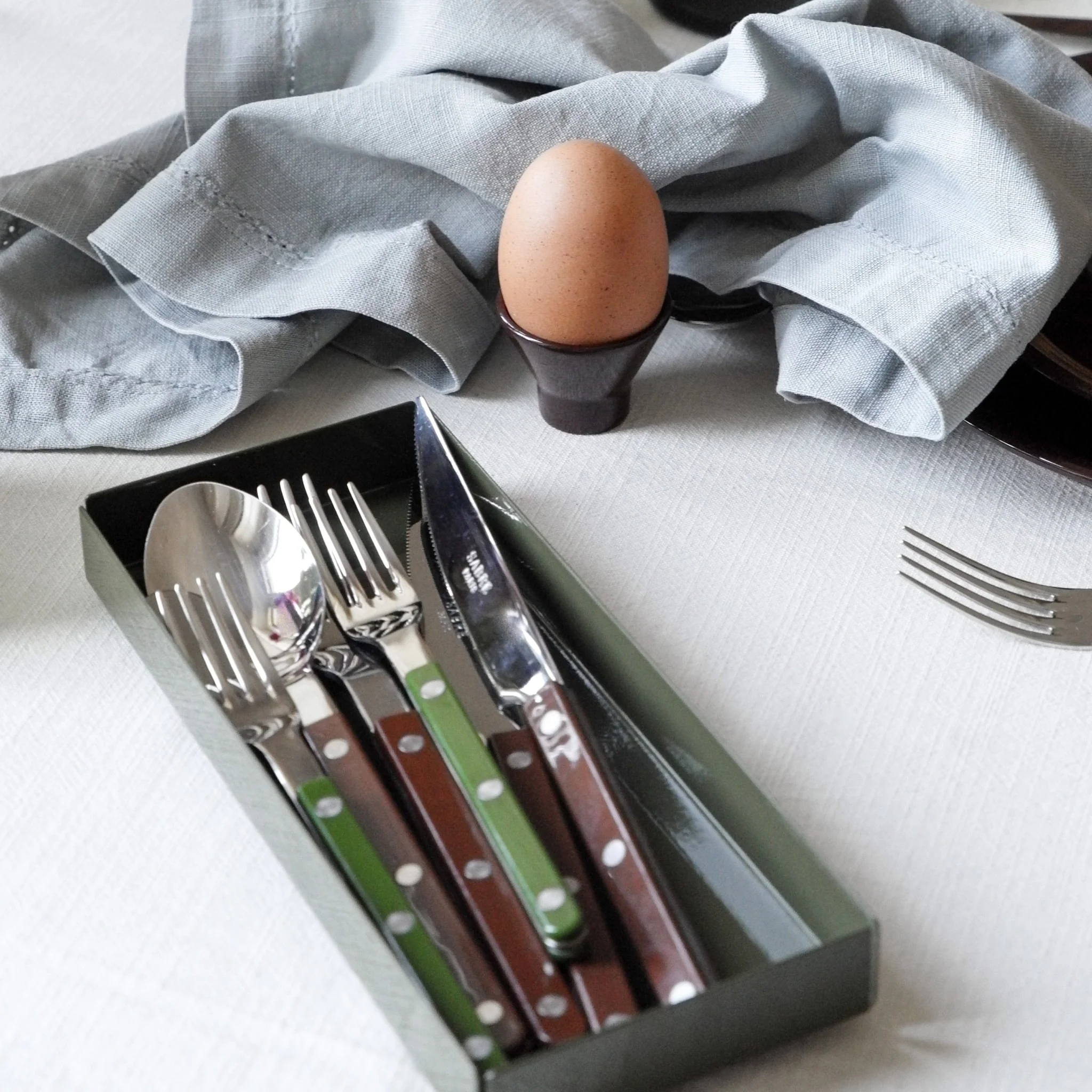 OYOY Bakku Tray, Small, L23.5cm, Olive - Image 5