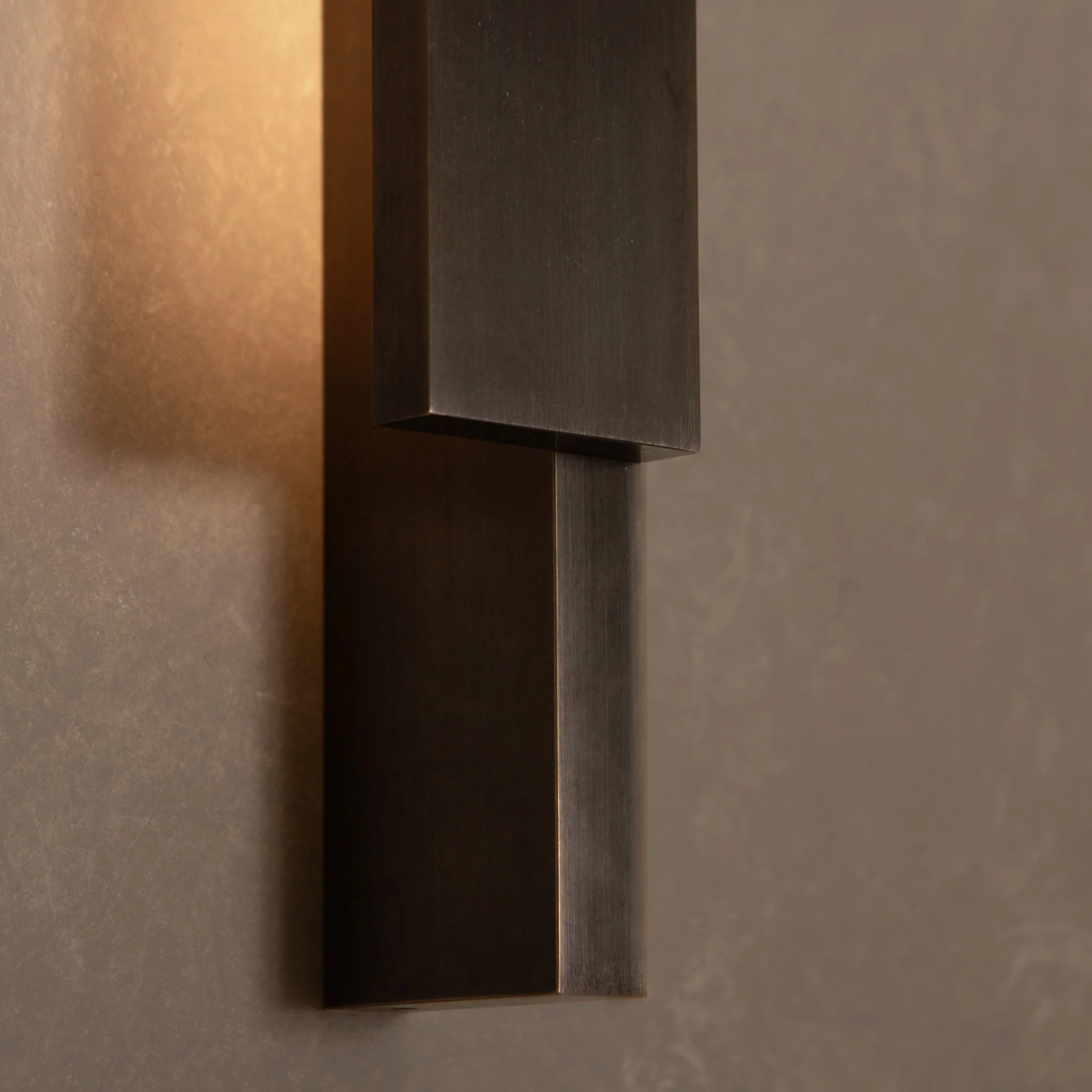PRE-ORDER │ BEN-TOVIM DESIGN Bloc Wall Sconce, Left, Blackened Patina - Image 2