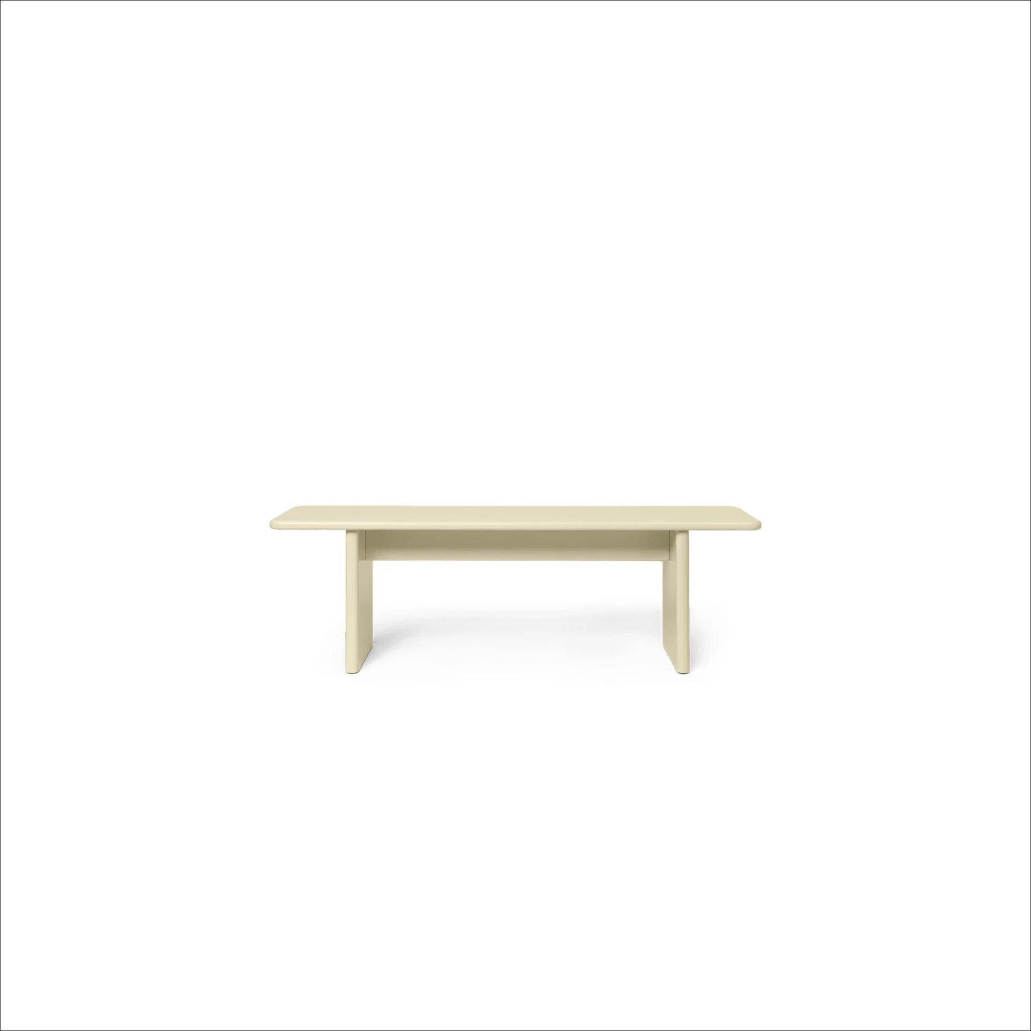 PRE-ORDER │ FERM LIVING Rink Bench, Eggshell - 2 Sizes - Image 2