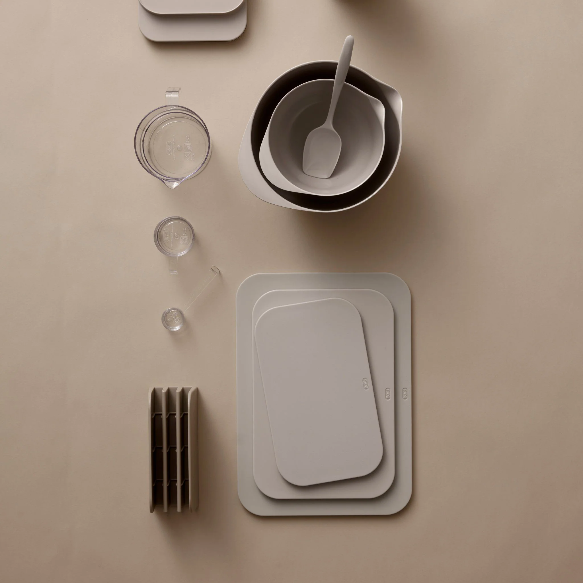 ROSTI Choptima Chopping Board Set 35.5 x 7 x 26.5 cm, Humus - Image 8
