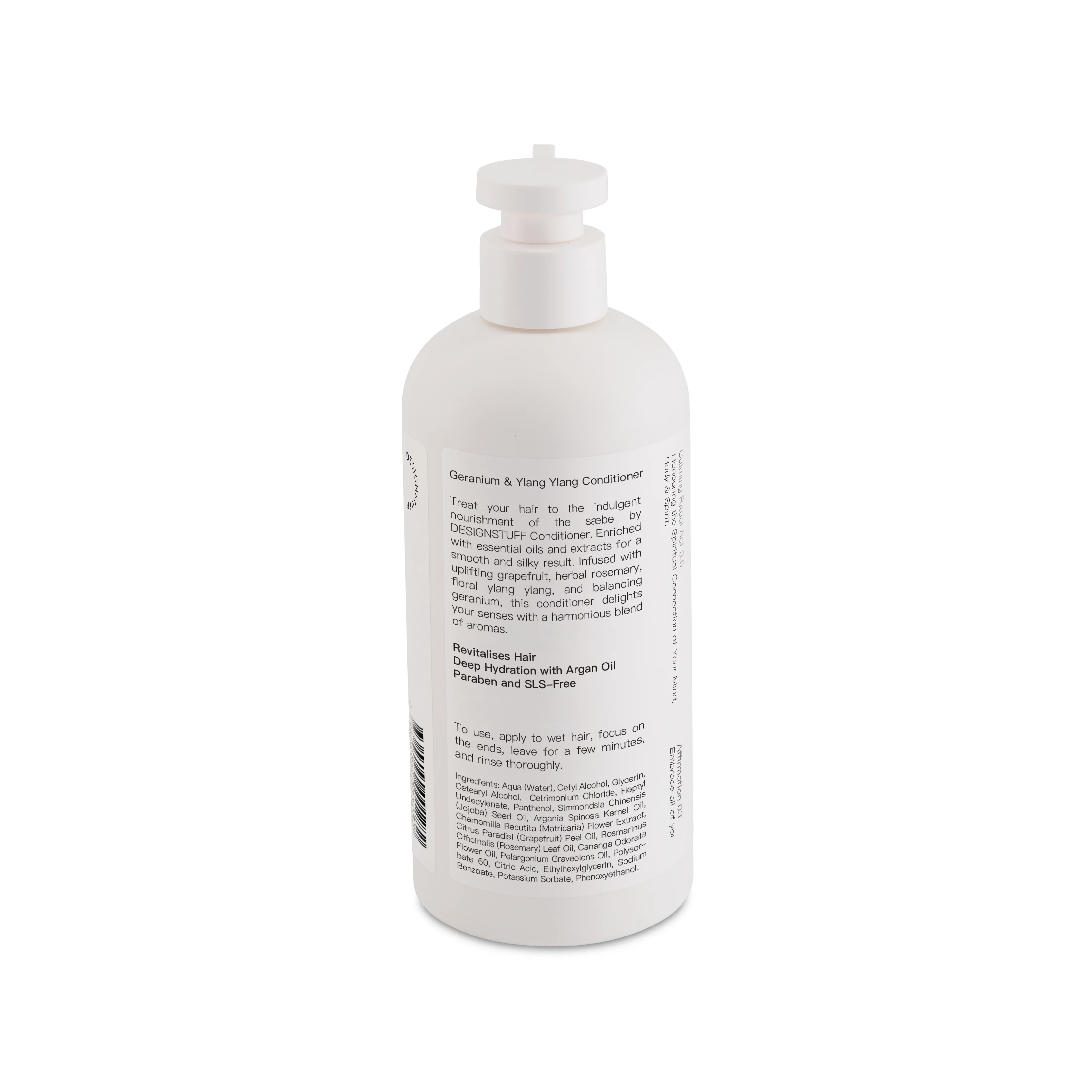 DESIGNSTUFF Saebe Conditioner, Chamomile & Argan Oil, 500ml - Image 8