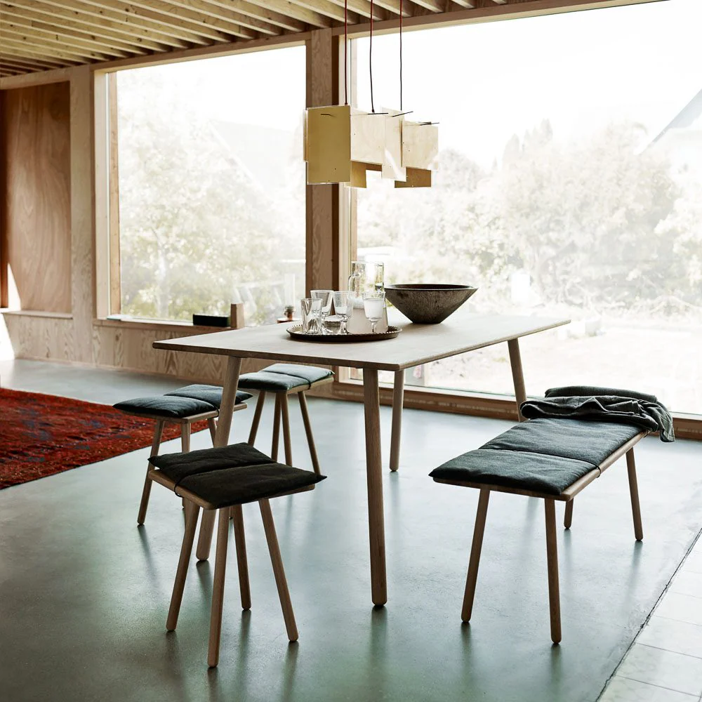 SKAGERAK Georg Stool, Oak/Dark Grey - Image 2