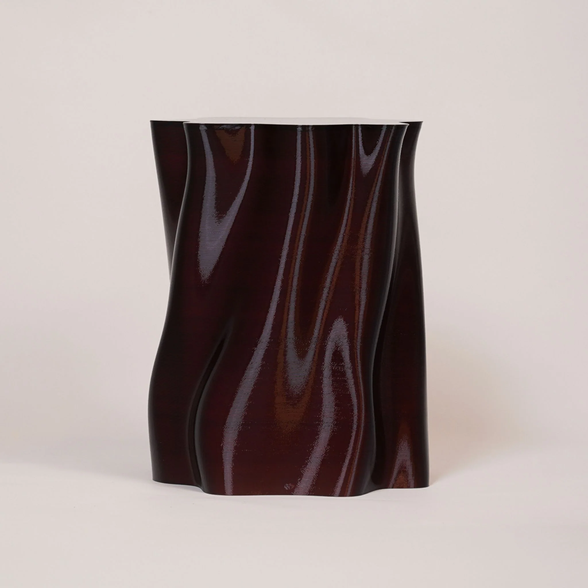 SPECIAL STUDIO Lulu Stool, Medium H45cm, Amber Gloss - Image 4