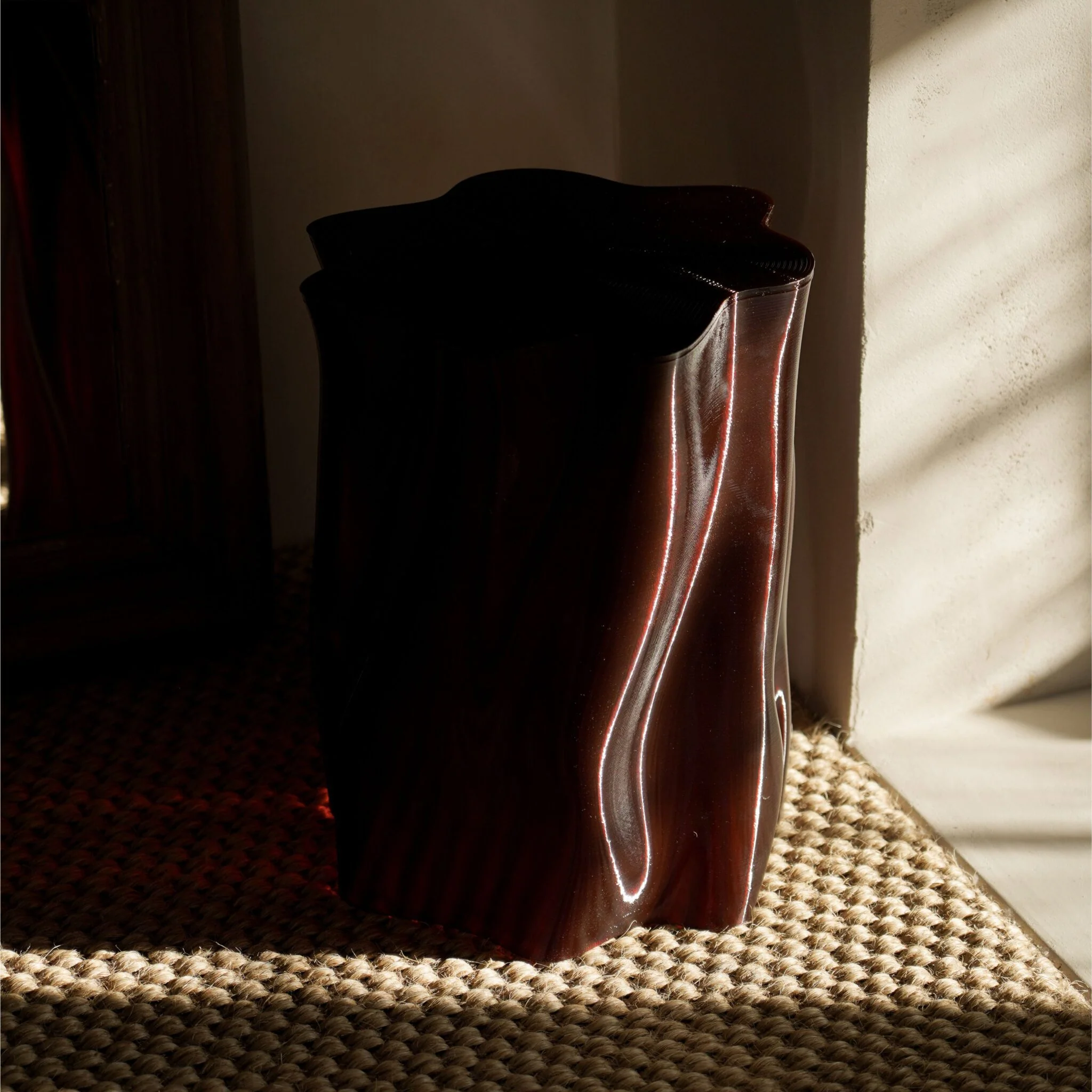SPECIAL STUDIO Lulu Stool, Medium H45cm, Amber Gloss - Image 5