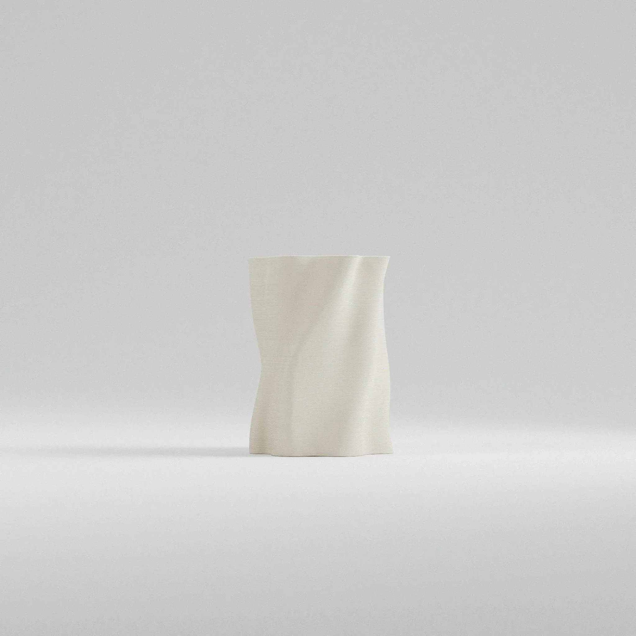 SPECIAL STUDIO Lulu Stool, Medium H45cm, Eggshell Matte - Image 3