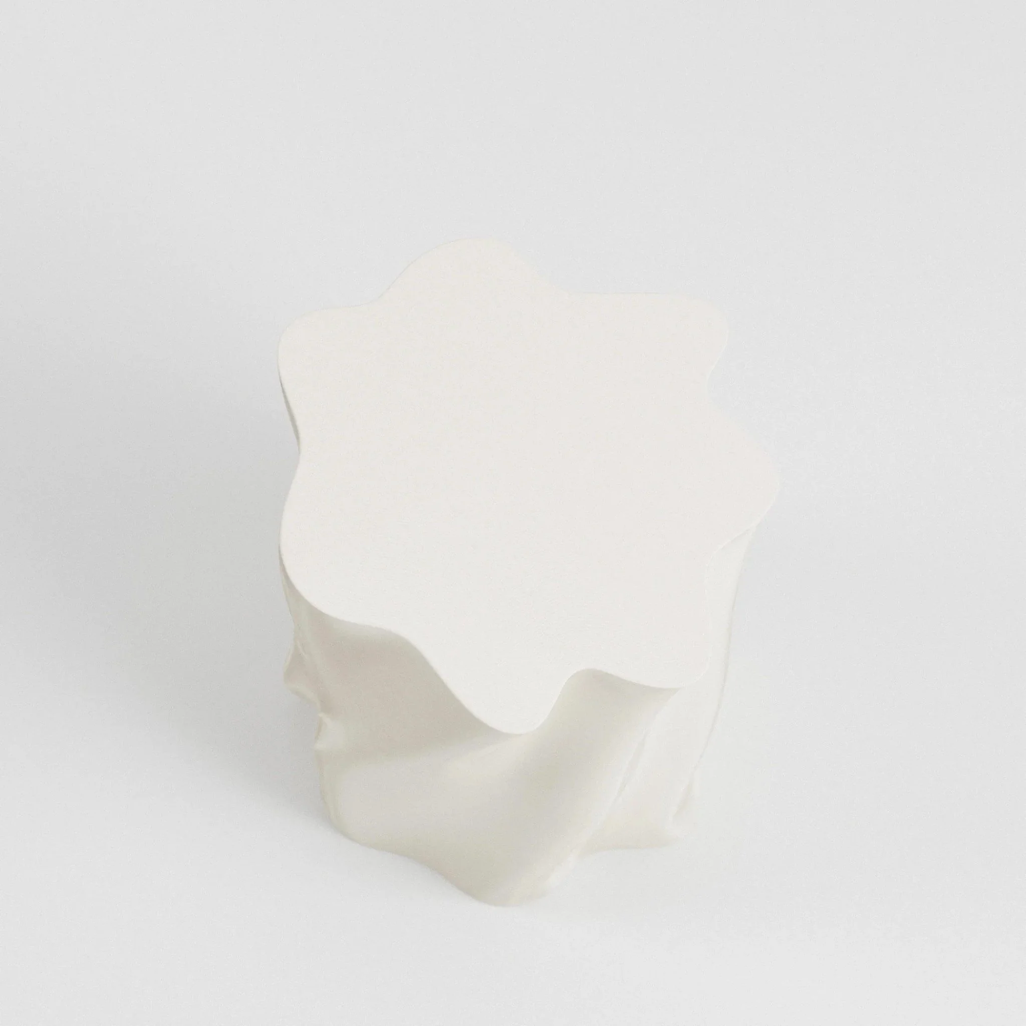 SPECIAL STUDIO Lulu Stool, Medium H45cm, Eggshell Matte - Image 5