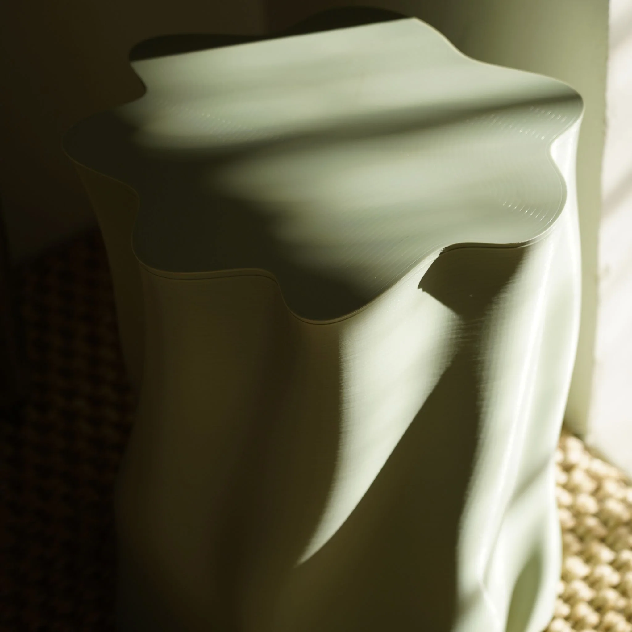 PRE-ORDER │ SPECIAL STUDIO Lulu Stool, Medium, H45cm, Sage Matte - Image 4