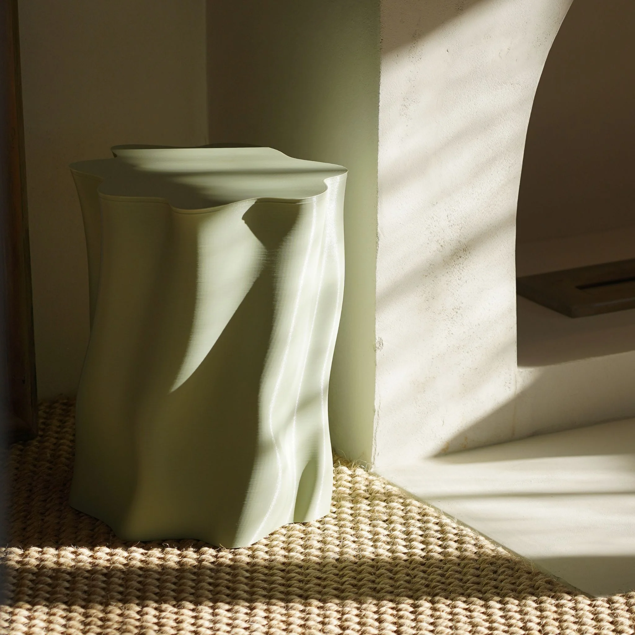 PRE-ORDER │ SPECIAL STUDIO Lulu Stool, Medium, H45cm, Sage Matte - Image 5